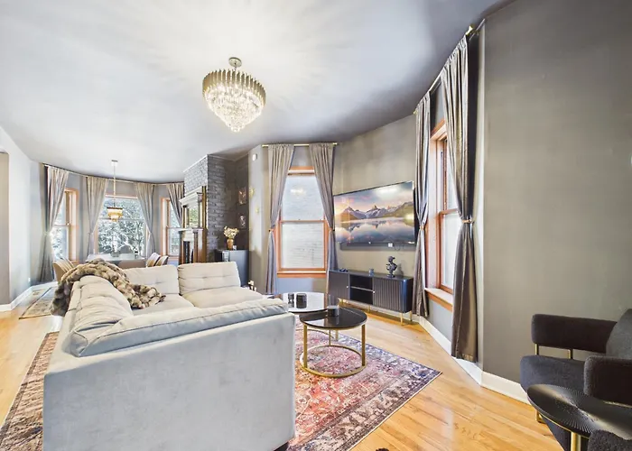 The Dakin Estate 4br Art Deco Speakeasy Duplex Apartamento *