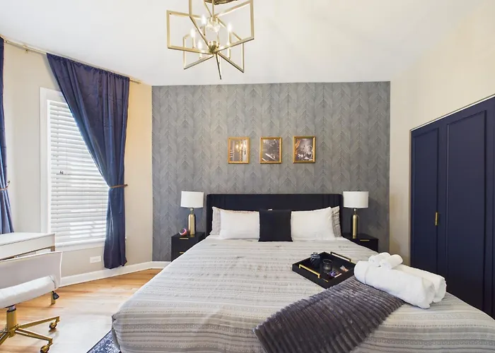 Apartamento The Dakin Estate 4br Art Deco Speakeasy Duplex Chicago