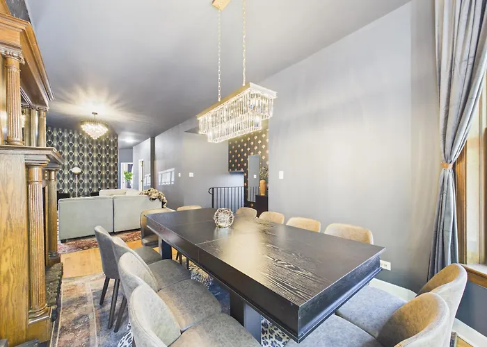 Apartamento The Dakin Estate 4br Art Deco Speakeasy Duplex *