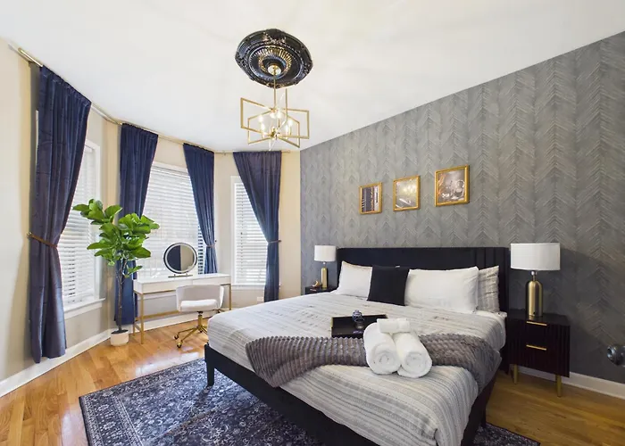 The Dakin Estate 4br Art Deco Speakeasy Duplex Apartamento Chicago